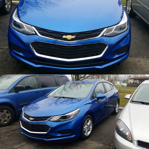 Traded in the Malibu for a Cruze hatchback today.