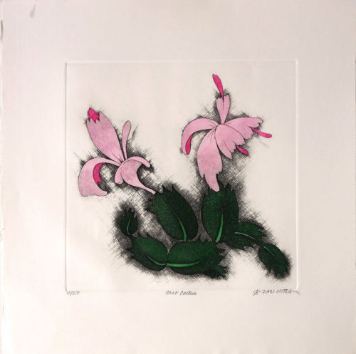 cactus-in-art:Dan Mitra (Romanian/American)Crab Cactus, 1960s?