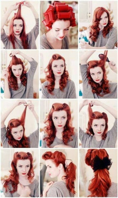 Aapjedominique:  How To Do The Hair &Amp;Lt;3 Op We Heart It Http://Weheartit.com/Entry/73465458/Via/Carin_Erikson