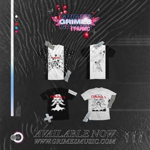 New web store and merch finally haha, by Grimes!New music coming Nov 29!…..