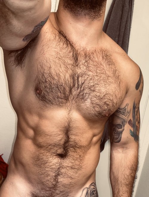 fur+speedo+beard+