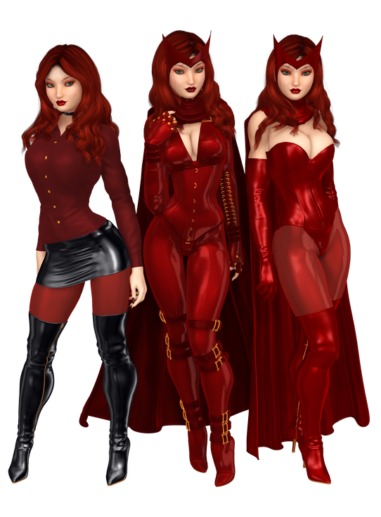 jbtrimar:  petercottonster:  While I’ve already done a version of the Scarlet Witch