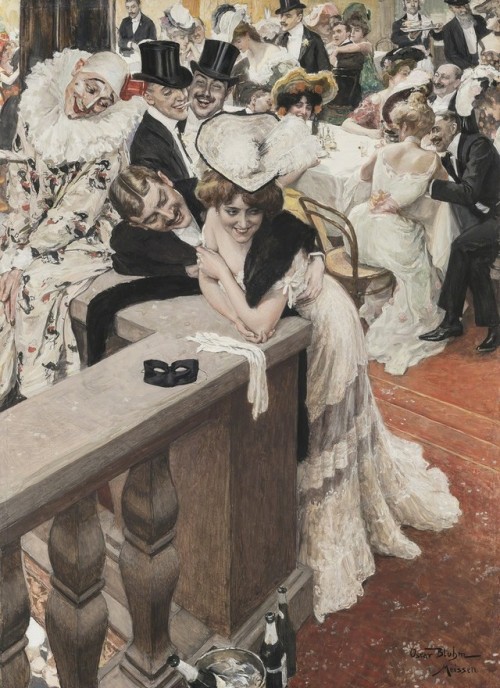 Oscar Bluhm - Soirée (ca. 1910)