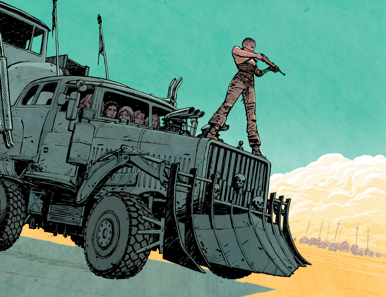 fanta-z:  Mad Max: Fury Road by Mike and Laura Allred, Christian Ward, Marguerite