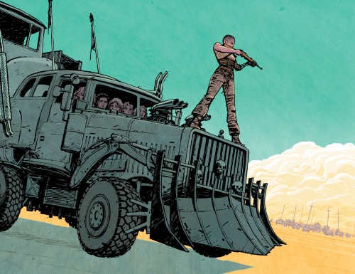 remdeikun: some of my favourite pieces from the mad max: fury road INSPIRED ARTISTS book!