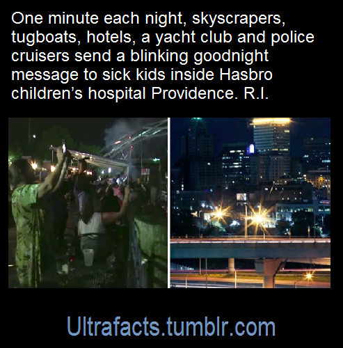 nunyabizni:  ultrafacts:  For one sparkling minute each night, skyscrapers, tugboats,