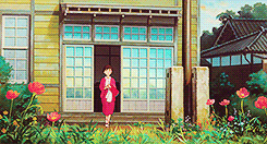 mochichou:     Studio Ghibli + ✿ Flowers    