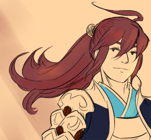 i drew this forever ago and totally forgot about it lolTsubaki is v pretty