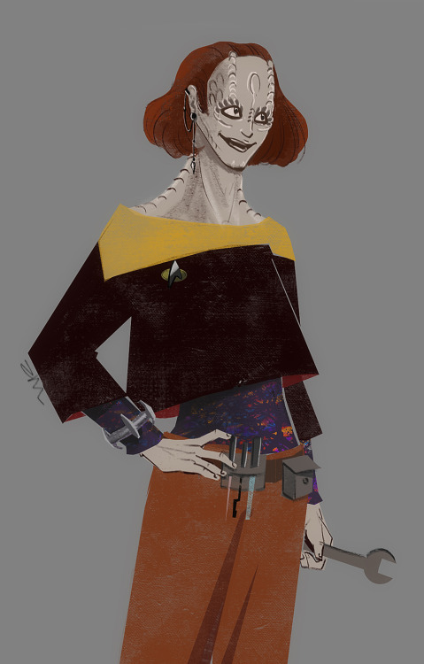 Cardassian Monstrosity vs Bus SeatDeep Space 9 humanization for a friend