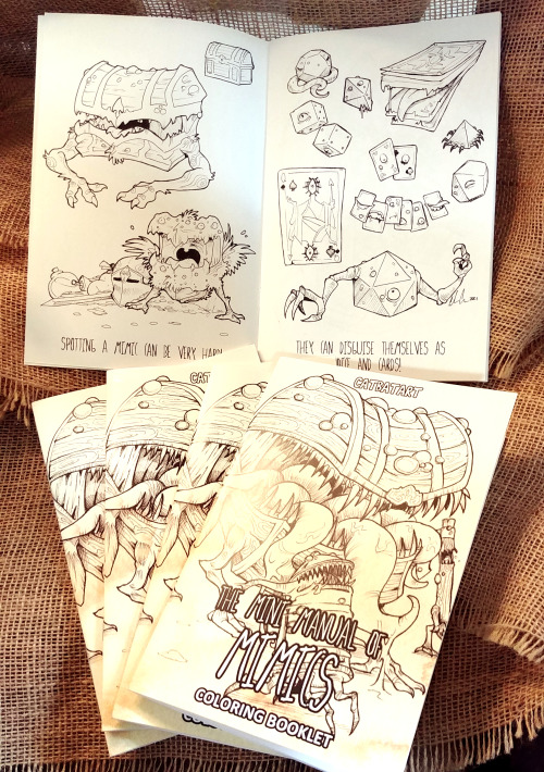 catbatart: IT’S HERE! IT’S HERE! MY MIMIC BOOKLETS ARE HERE! And what’s this? A cute story rhyme thi