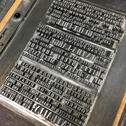 [image description: 9 photos of an 8x11 inch letterpress printed broadside with an illustrated borde