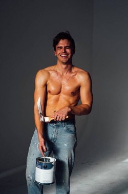 Tan-Antoni:  Antoni Posing For “Gay Times” Magazine  I Wasn’t Ready, But In