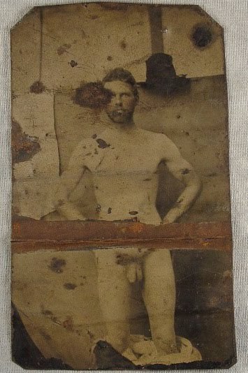 nic19087:  attilioworld:  jafcord:  extremely rare erotic tintype of a nude civil