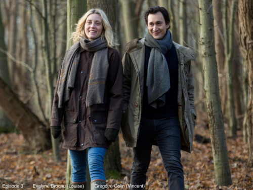 Evelyne Brochu and Grégoire Colin in Thanksgiving