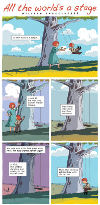 zenpencils:SHAKESPEARE: All the world’s