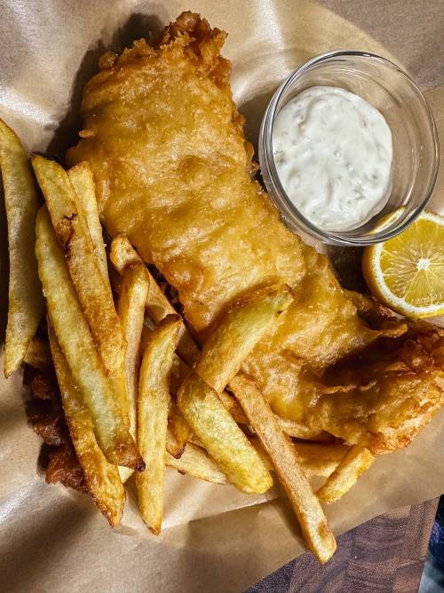 foodmyheart:  First Try Making Fish and Chips