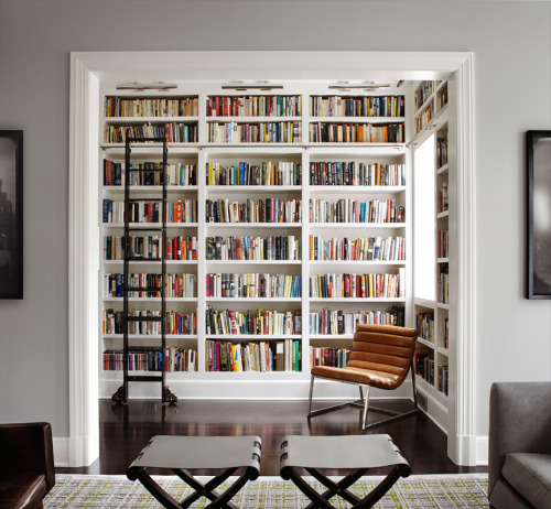 nimbuspub: This week’s enviable reading nook is tucked away perfection! Natural light, a ladde