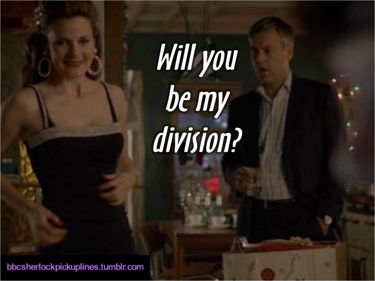 The best of Greg&rsquo;s division, from BBC Sherlock Pick-Up Lines.