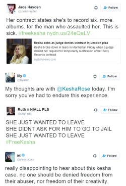 cosmic-noir:   mostlyfeministthings:  its-kesharose:  #FreeKesha  THERE’S A GOFUNDME TO BUY HER CONTRACT FROM SONYhttps://www.gofundme.com/freekesha  YES! 