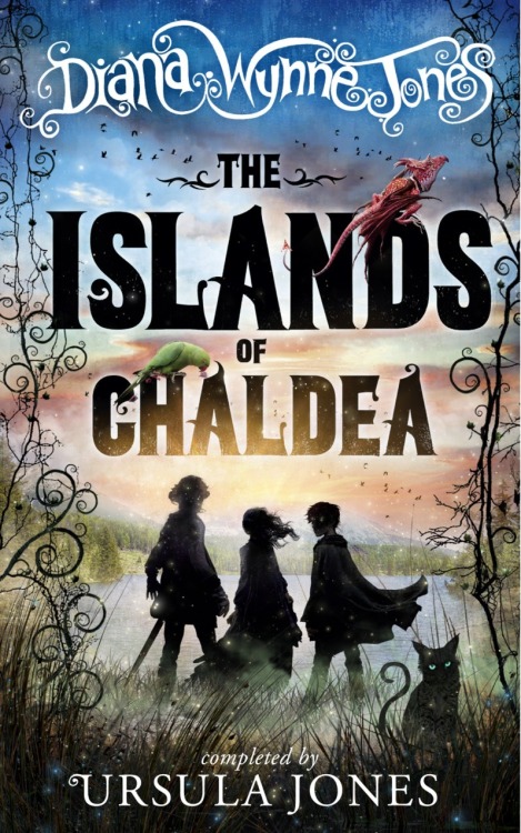 vinaya-lara:  UK &amp; US cover art for The Islands of Chaldea written by Diana Wynne Jones and 