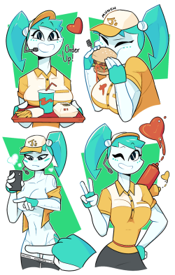 dabbledoodles:  Order up!