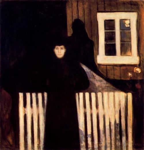 Moonlight by Edvard Munch (ca. 1893). 