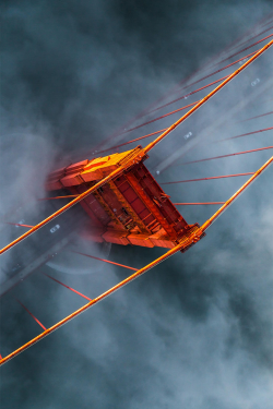 plasmatics:  Above the GGB | California by Henry Lee 