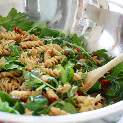 wholesomerecipes: Check out our new Summer Pasta Salad with Baby Greens recipe at wholesomere