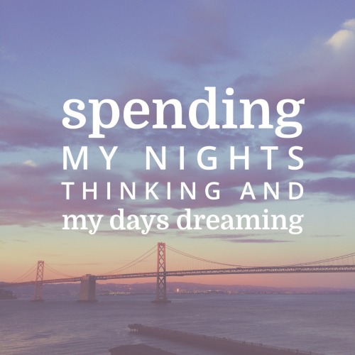 Inspiration of the Day: Thinking &amp; dreaming http://love.whrt.it/ditum