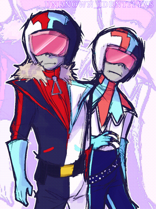 I Keep Seeing Those Designs Around And I Like It A Lot! So I Drew A Little Fanart Of Them. Designs/AUs