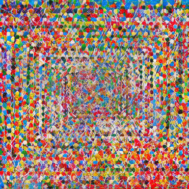 thesarahshow:  thesarahshow: A Drop of Everything. GIF Painting by Sarah Zucker,