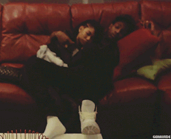 asapfergg:  rocky and chanel  awwwww hes rapping in his sleep!