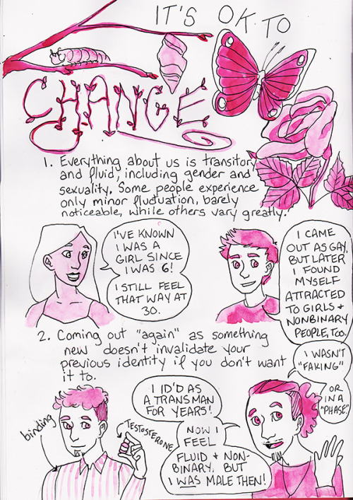 noelarthurian - A little comic for National Coming Out Day! Not...