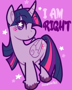 icedaffinity:twilight + fluttershy from my insta!! possibly gonna make stickers 🤔