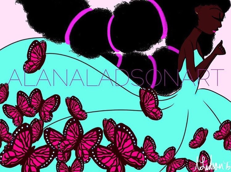 black-exchange:  Alana Ladson Art alanaladson.com // etsy.com/shop/alanapaintseverythin //