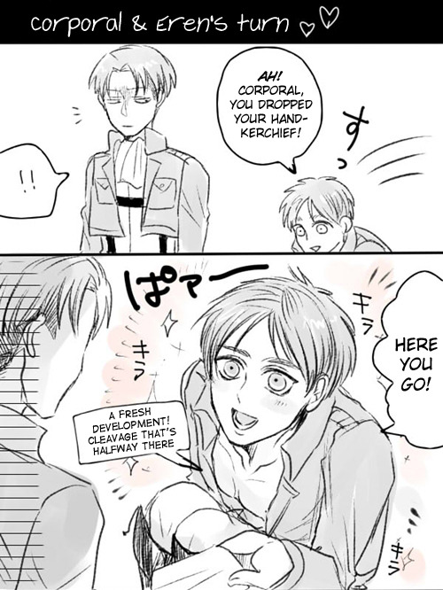  【進撃】落書き詰め合わせ２ | ちと村 [pixiv] Translation: higasa 