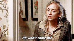 queensansastark:  BETHYL MEME || 4 times they said each other’s name (¼)