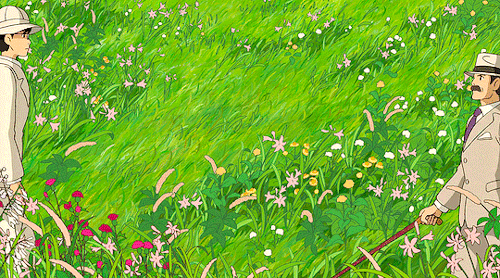 STUDIO GHIBLI + Flowers