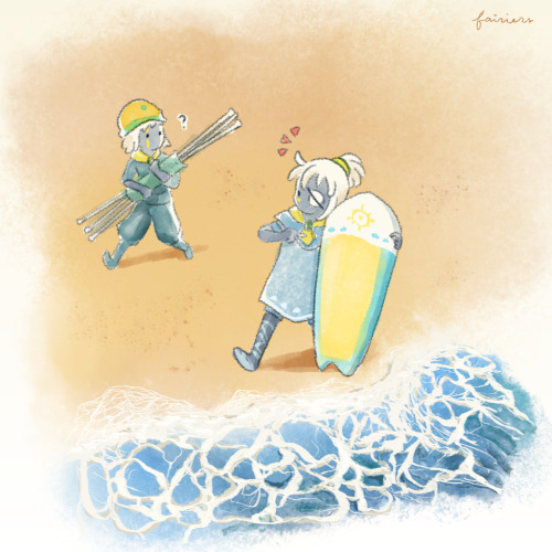 Made A Short Silly Comic About Surfboard :D