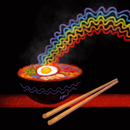 Porn katkuo-illo:  Ramen Rainbow. 🌈  photos