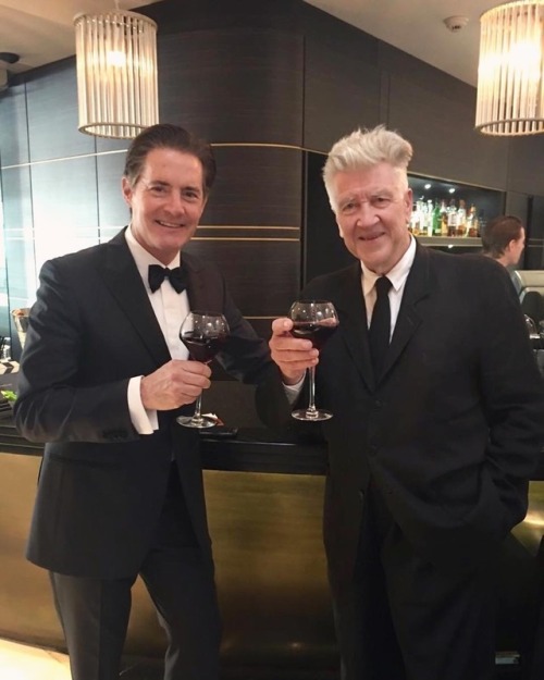 purecinema:  At Cannes, 2017, for the Twin Peaks premiere.