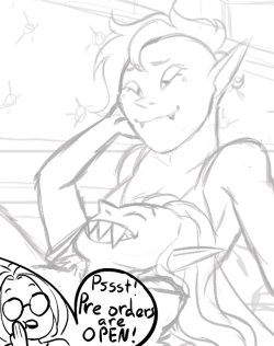 lizeerdart:Hey y’all! I have been hard at work earning my coin for next semester but in my down time, I’ve been WIPping (get it lol) up this WIP for the digital LGBT+ monster zine I’m hosting, in which case the pre orders are open NOW!!! Snag one