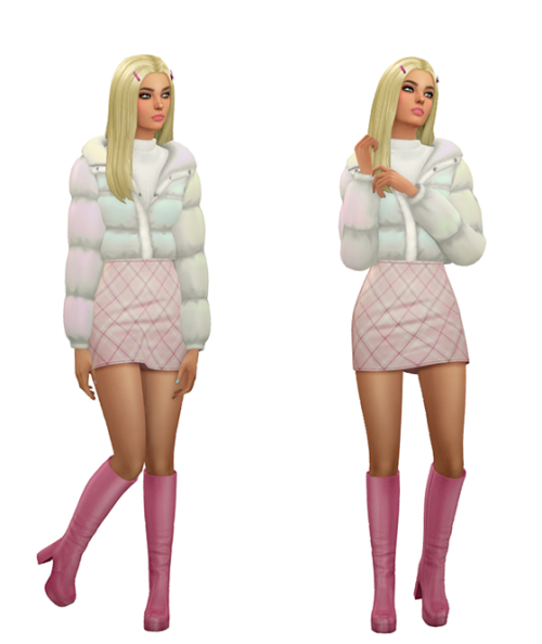 TS4 F/W Maxis Match Lookbook Skin / Face / Hair / Eyebrows / Eyes / NosemaskClothing - Fullbody Ay