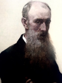   William Morris Hunt. self portrait,1860s