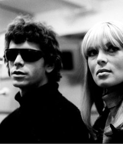 pinkfled:  Lou Reed and Nico. Photo by Steve Schapiro