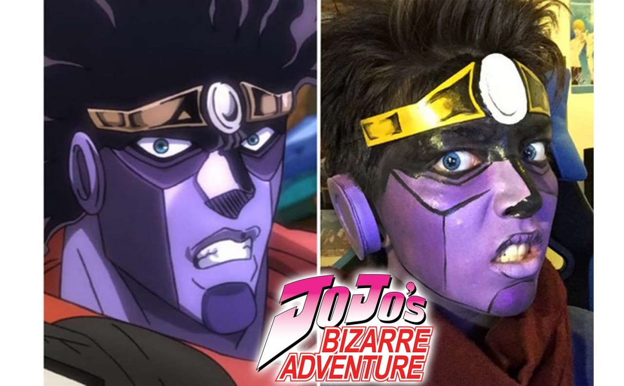 open mouth, Star Platinum, JoJo's Bizarre Adventure: Stardust