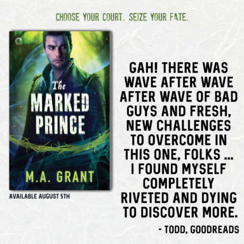 authormagrant:Reviews are coming in for THE MARKED PRINCE, which will release August 5th from Cari