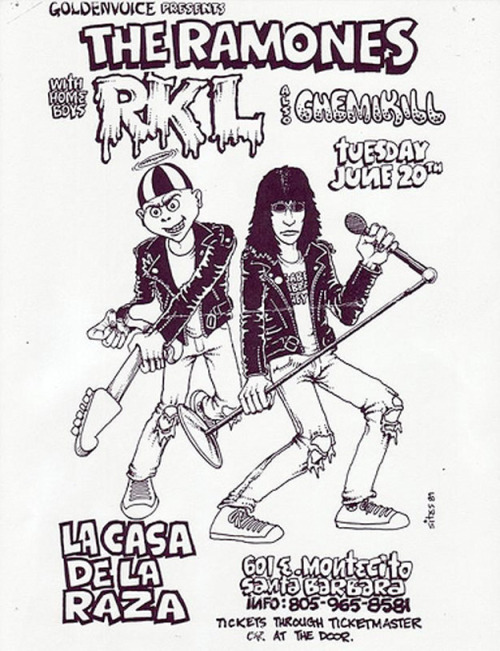 cthulhucoffee:  Punk Flyers of the 80’s and 90s 
