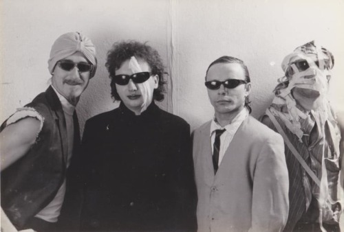 Gary Wilson and the Blind Dates. San Diego, 1978, L-R: Joe Lunga, Gary Wilson, Dave Haney, Butch Bot