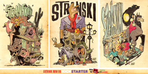 LAST CHANCE to get THE ART OF STRANSKI, my 100-page hardback art book, for a LONG TIME is NOW! ONLY 